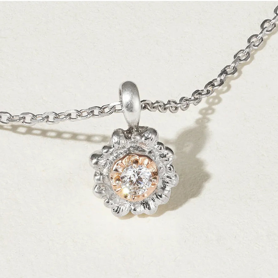 Kaleidoscope Moissanite Necklace