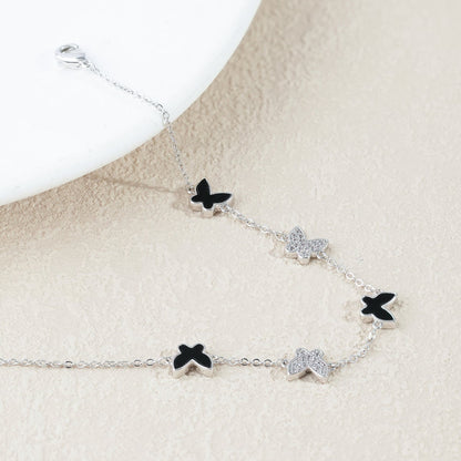 Shine Butterfly Zirconia Bracelet