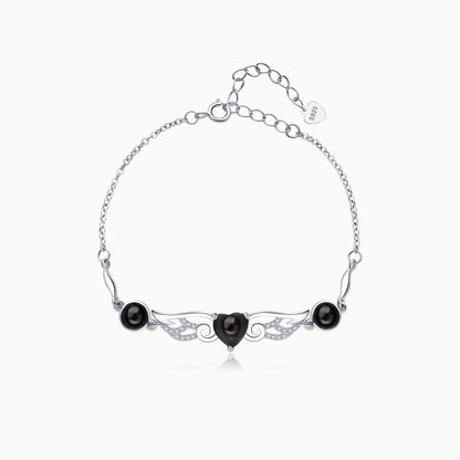 Black Tourmaline Fortune Blessing Bracelet