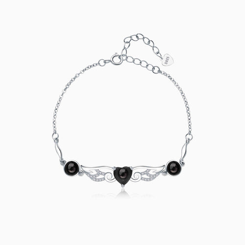 Black Tourmaline Fortune Blessing Bracelet