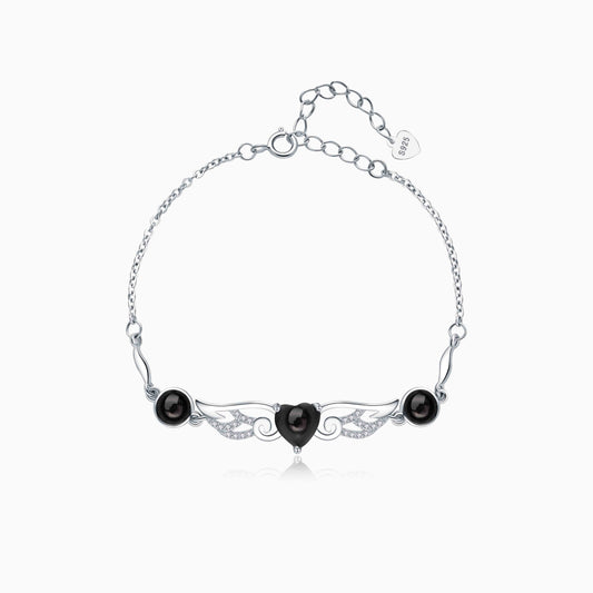 Black Tourmaline Fortune Blessing Bracelet