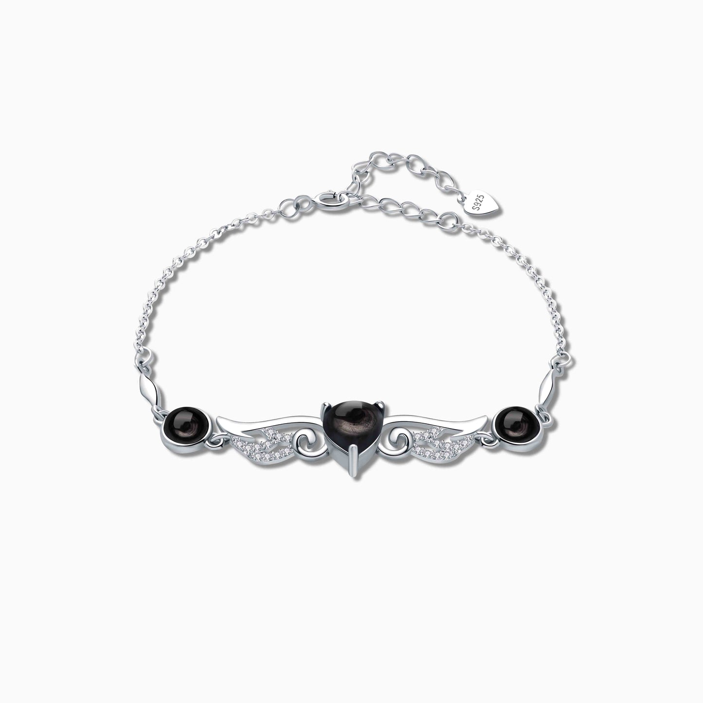Black Tourmaline Fortune Blessing Bracelet