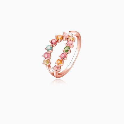 Tourmaline Wisdom Eye Ring