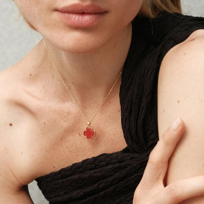 Four-Leaf Clover Necklace