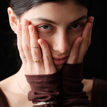 Hollowing Lace Ring
