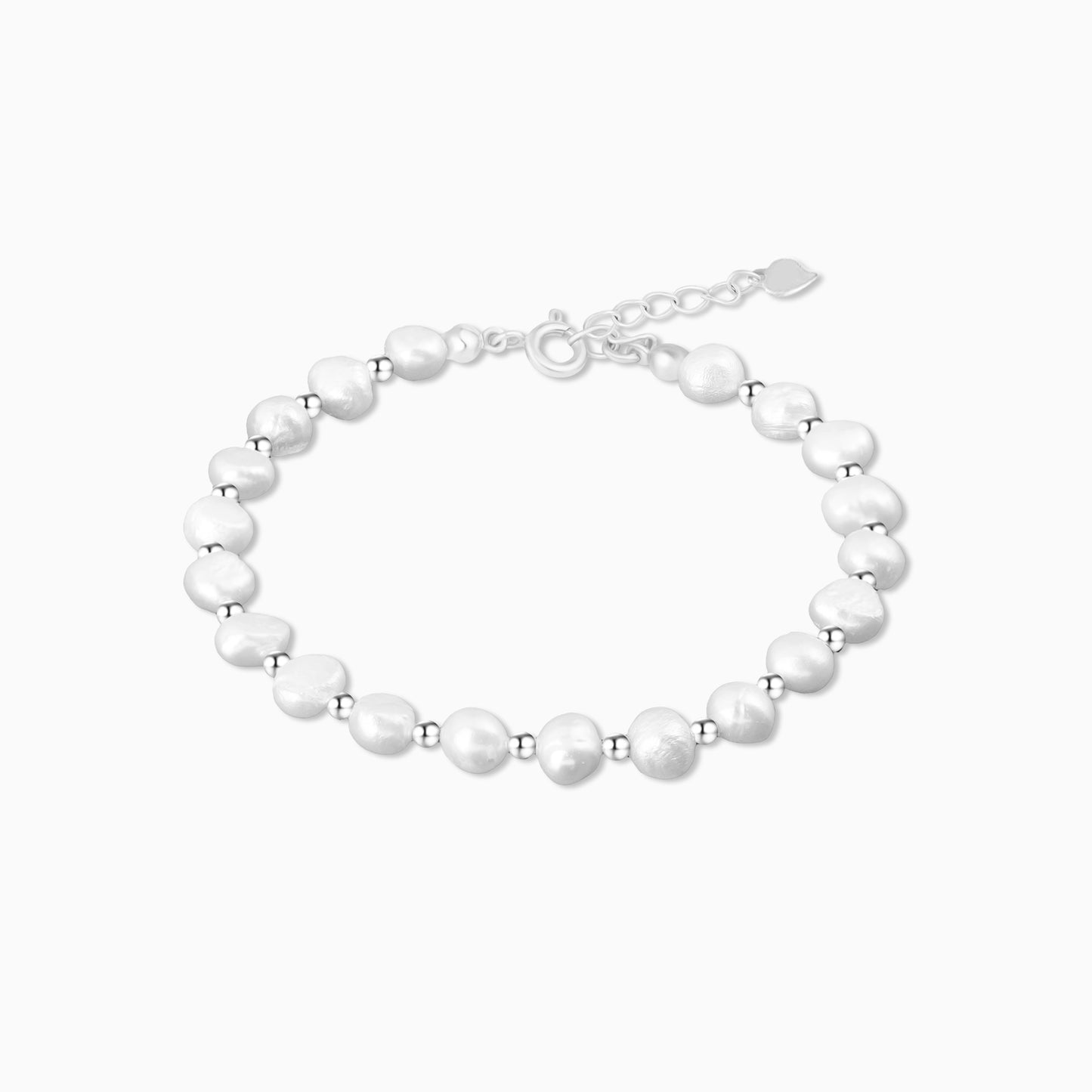 Baroque Pearls Beads S925 Bracelet