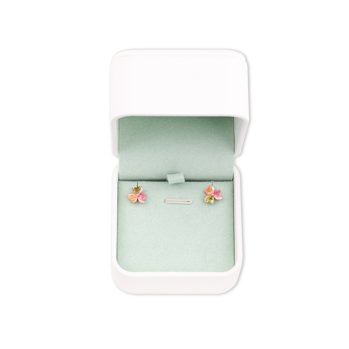 Tourmaline Love Hugging Earrings