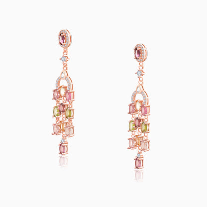 Aurora Glow Tourmaline Earrings