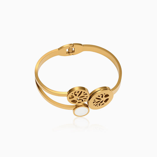 Golden Tree Of Life Bangle