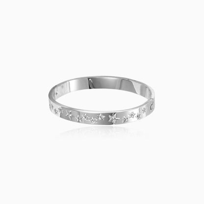 Starlit Etched Bangle