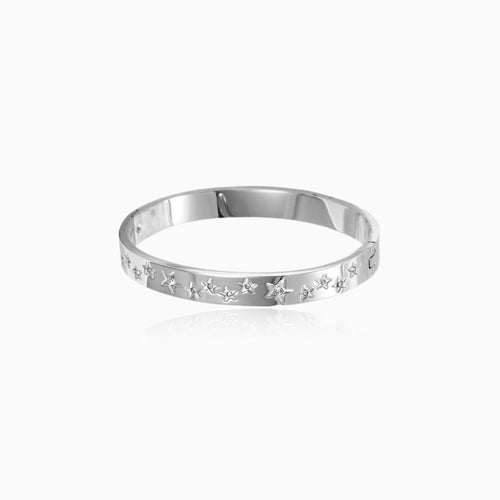 Starlit Etched Bangle