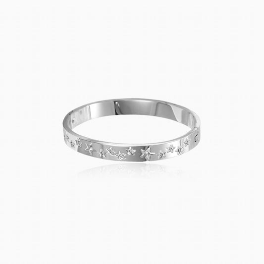 Starlit Etched Bangle