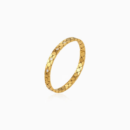 Quilted Shine Bangle