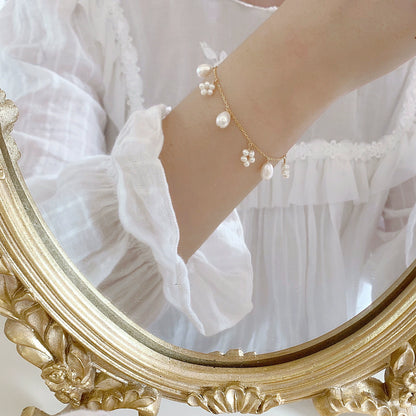 Baroque Pearls & Pearl Clusters Bracelet
