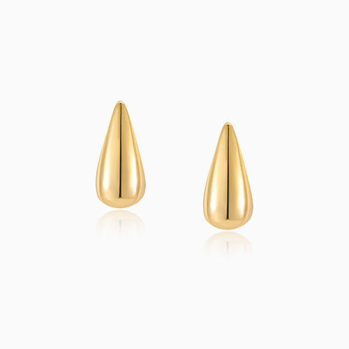 Drop Shaped Reverse Heart Profile S925 Earrings