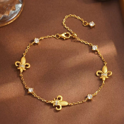 Iris Floral Glow Bracelet