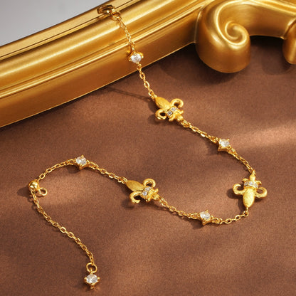 Iris Floral Glow Bracelet