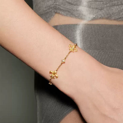 Iris Floral Glow Bracelet