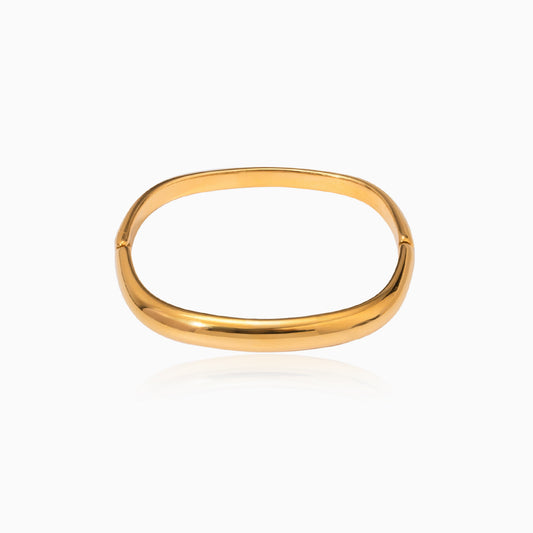 Minimal Curve Square Bracelet