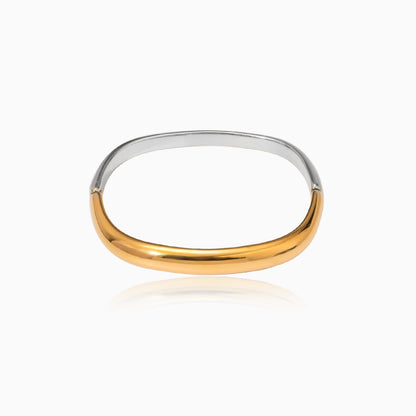 Minimal Curve Square Bracelet