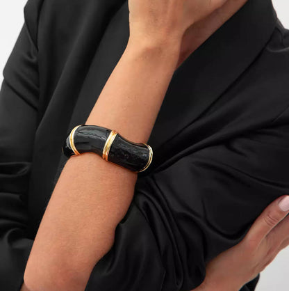 Enamel Segment Bangle