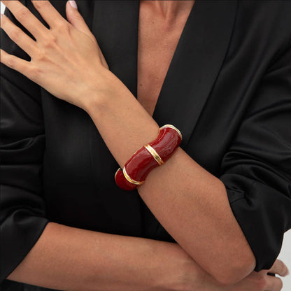 Enamel Segment Bangle