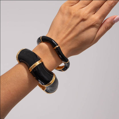 Enamel Segment Bangle