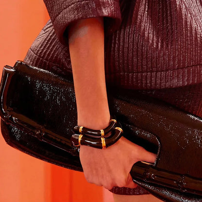 Enamel Segment Bangle