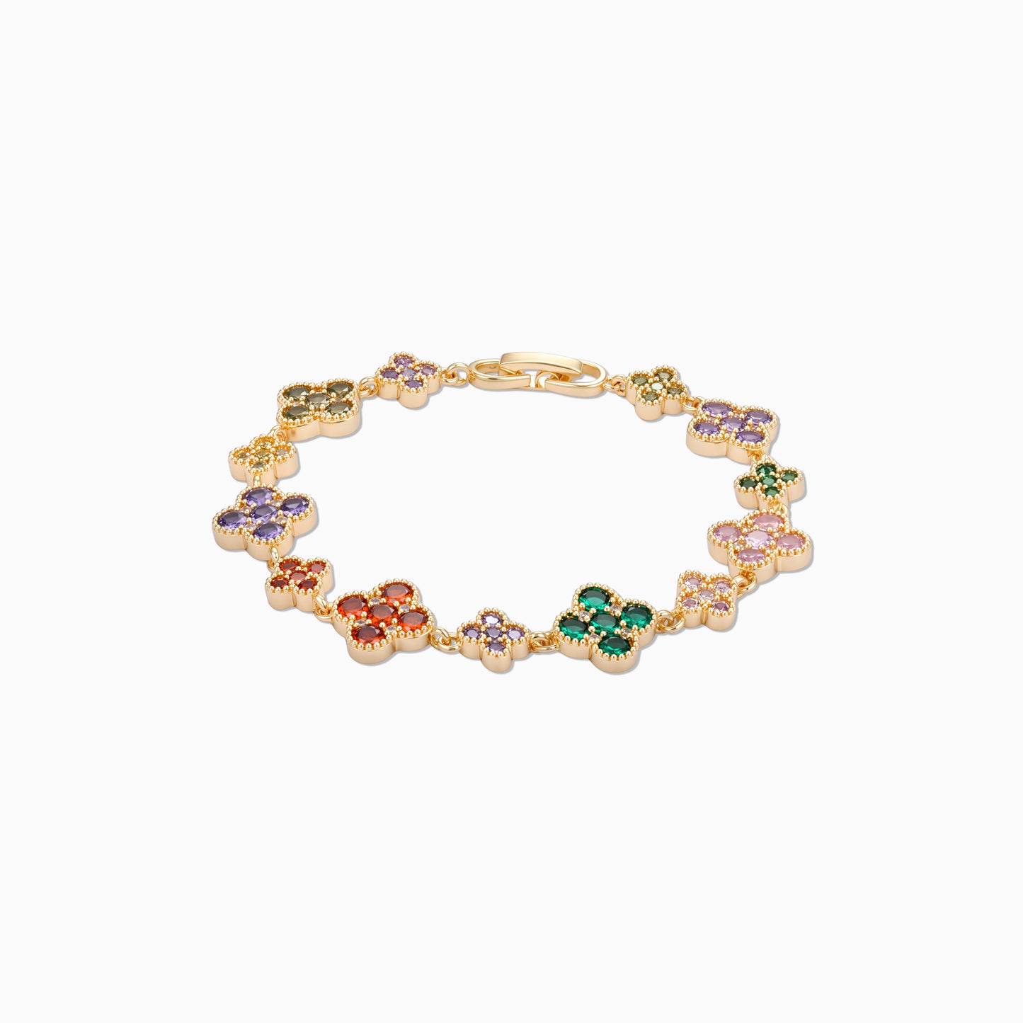 Petite Flower Mosaic Bracelet