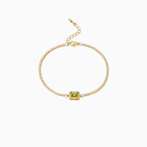 Radiant Halo Rectangle Bracelet