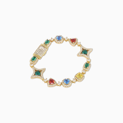 Prism Shine Rainbow Bracelet
