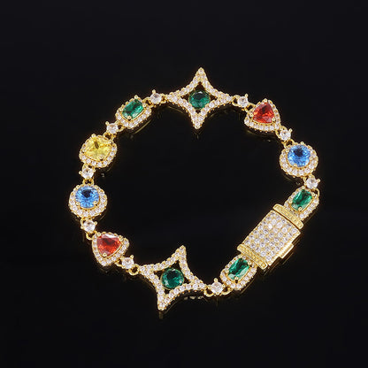 Prism Shine Rainbow Bracelet