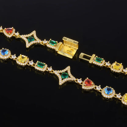 Prism Shine Rainbow Bracelet