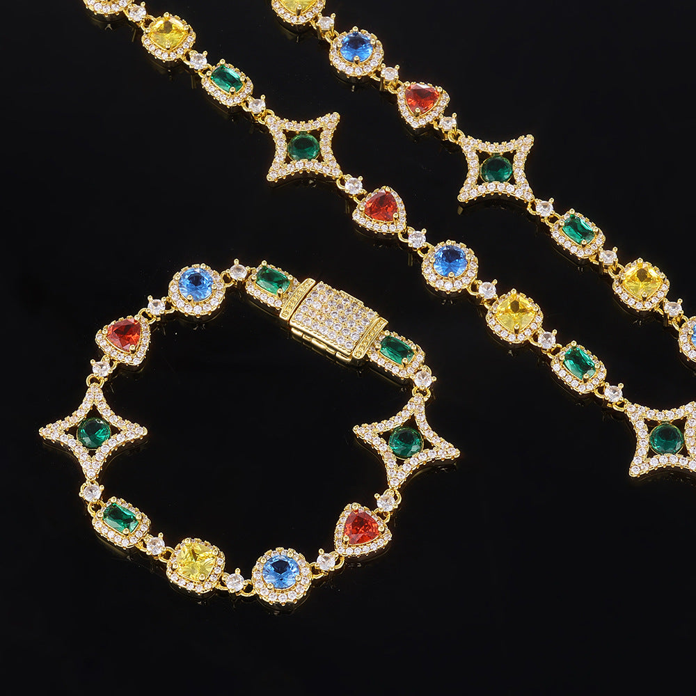 Prism Shine Rainbow Bracelet