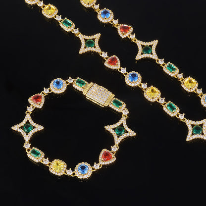 Prism Shine Rainbow Bracelet