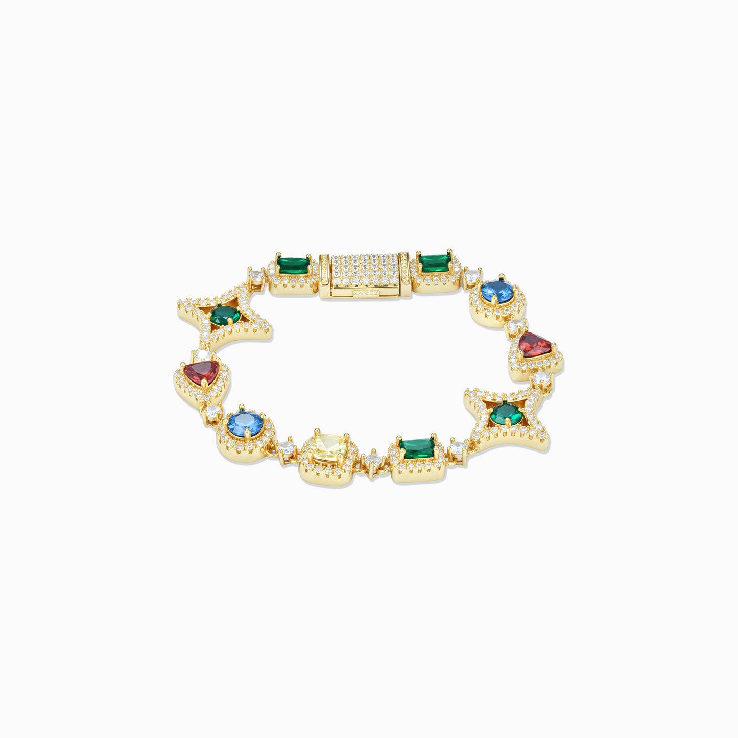 Prism Shine Rainbow Bracelet