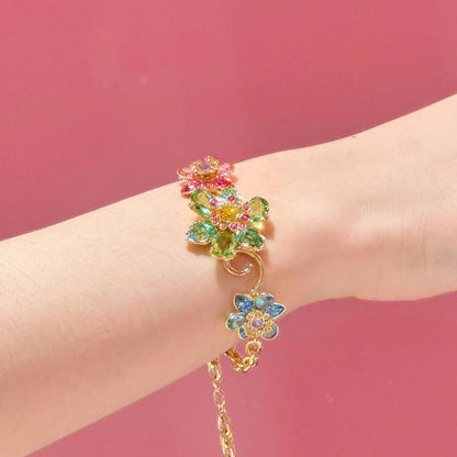 Bloom Accent Chain Bracelet