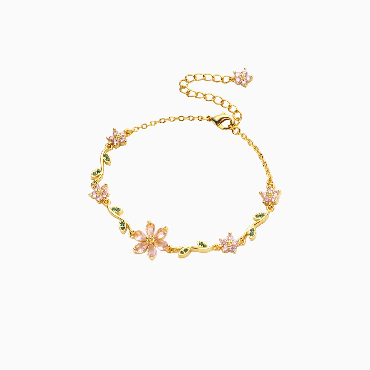 Petal Vine Link Bracelet