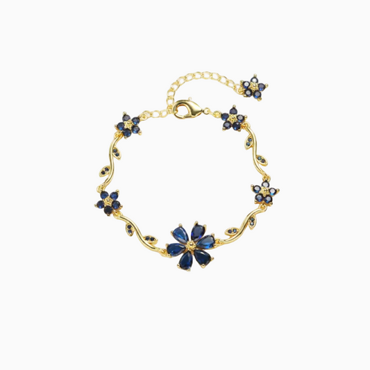 Bloom Vine Sapphire Bracelet