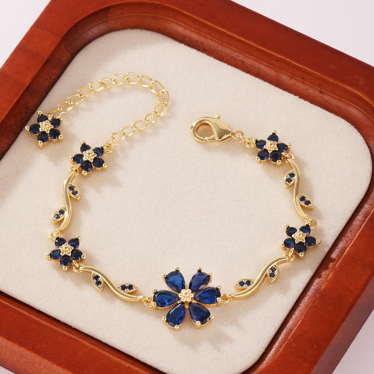 Bloom Vine Pink Bracelet