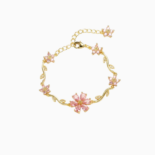 Bloom Vine Pink Bracelet