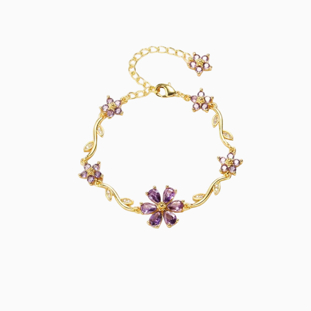 Bloom Vine Pink Bracelet