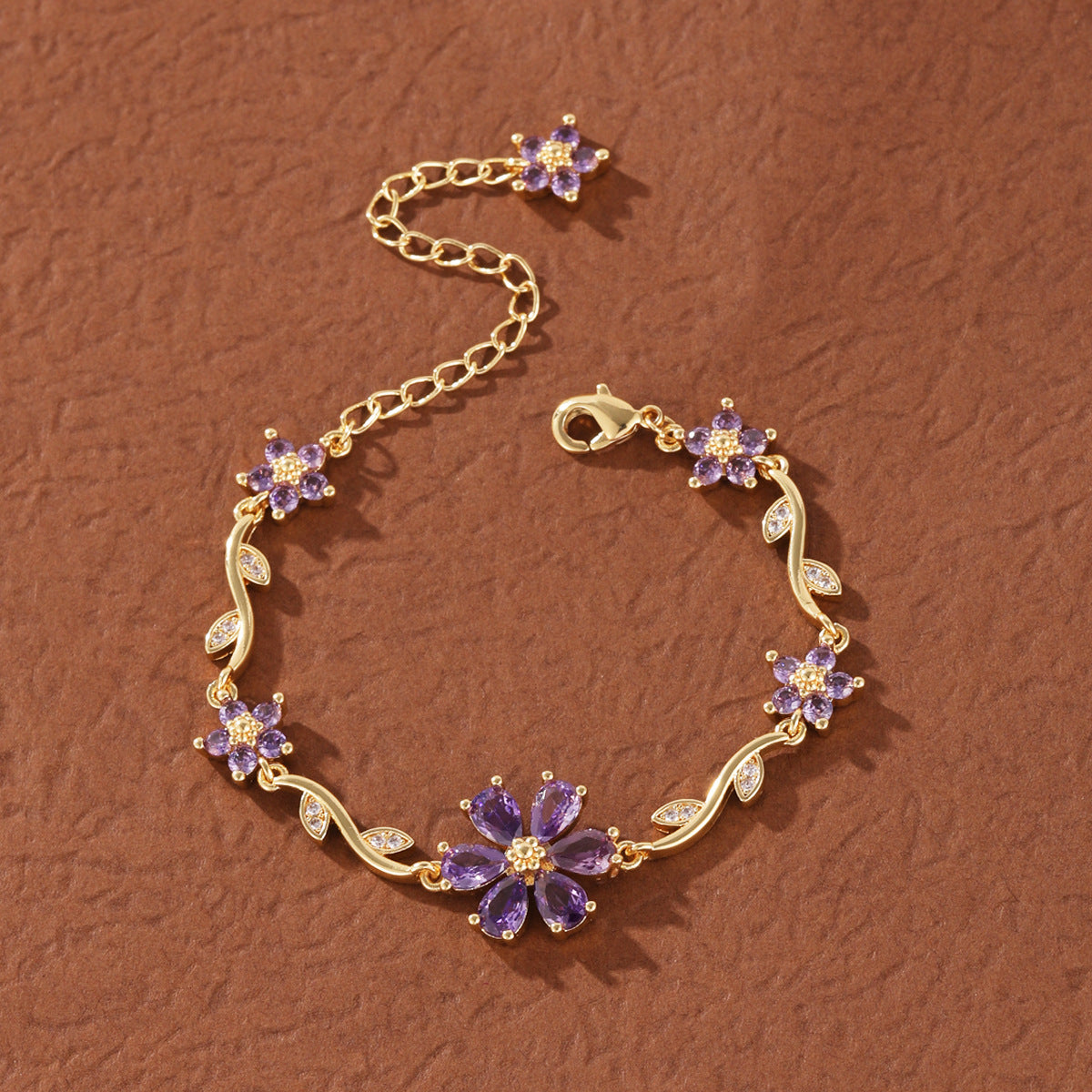 Bloom Vine Pink Bracelet