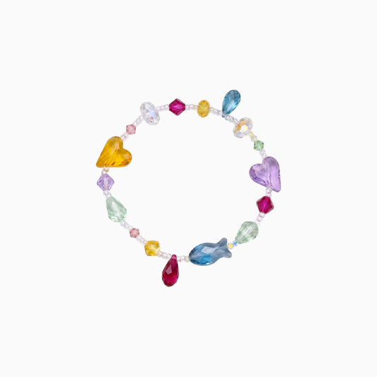 Multi-color Crystal Playful Bracelet