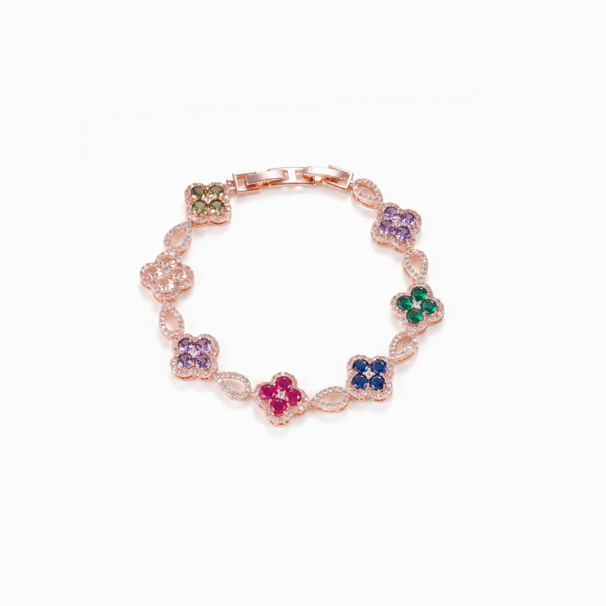 Radiant Infinite Clover Bracelet