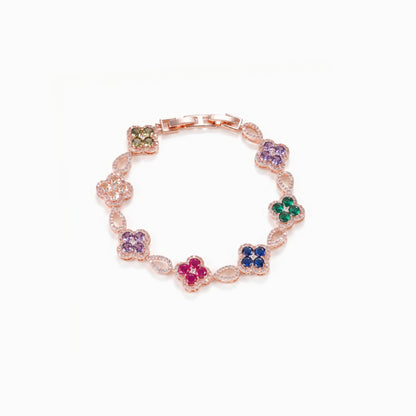 Radiant Infinite Clover Bracelet