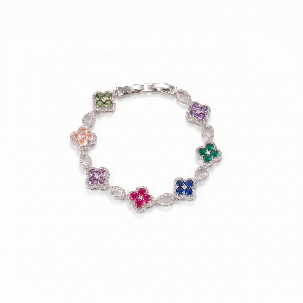 Radiant Infinite Clover Bracelet