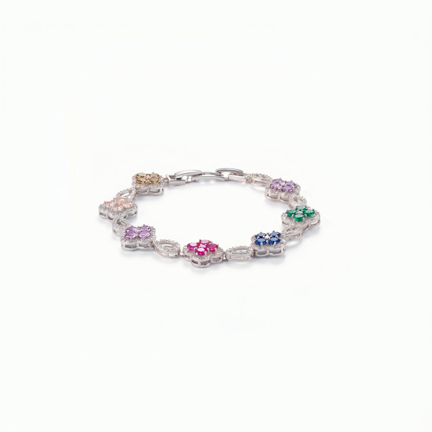 Radiant Infinite Clover Bracelet