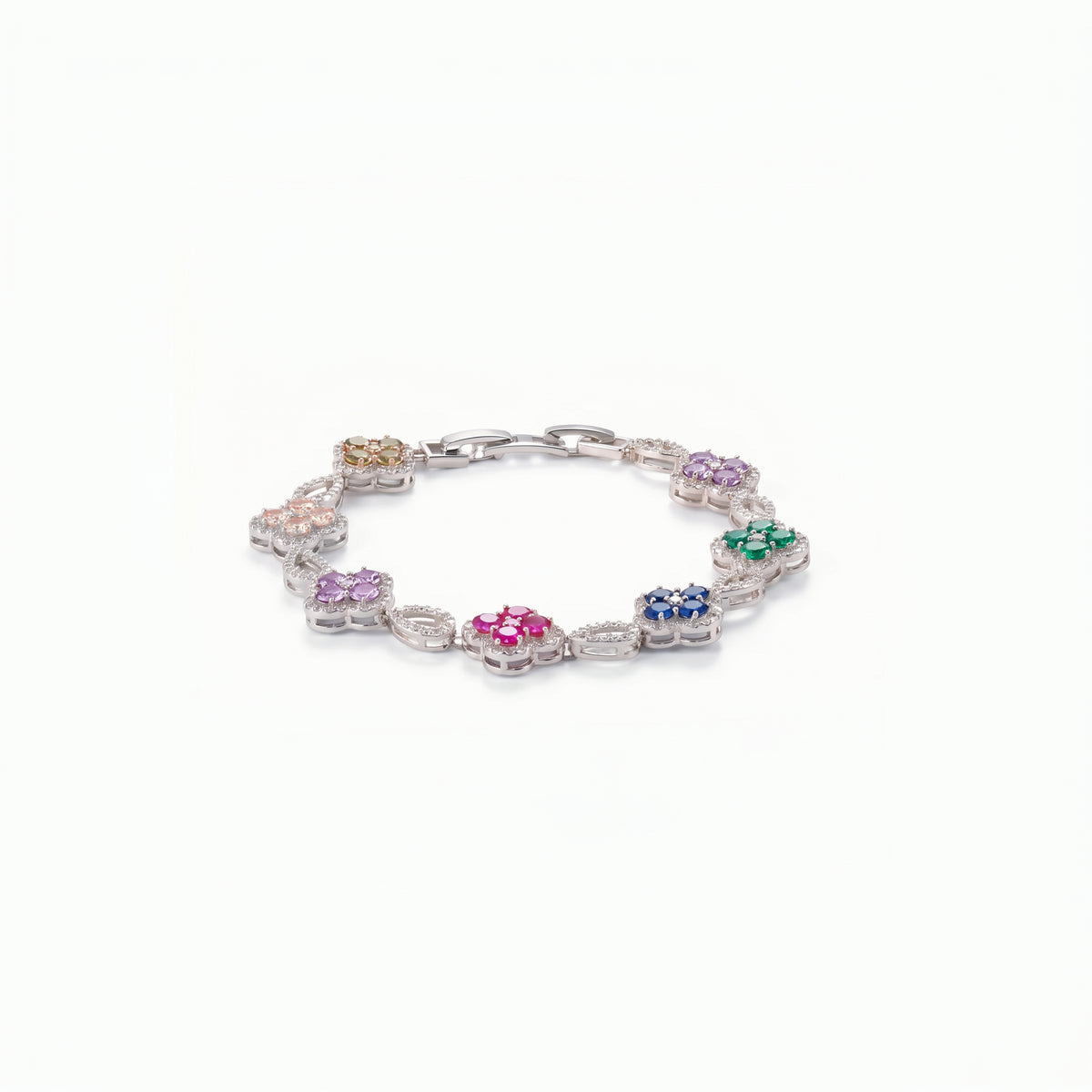 Radiant Infinite Clover Bracelet