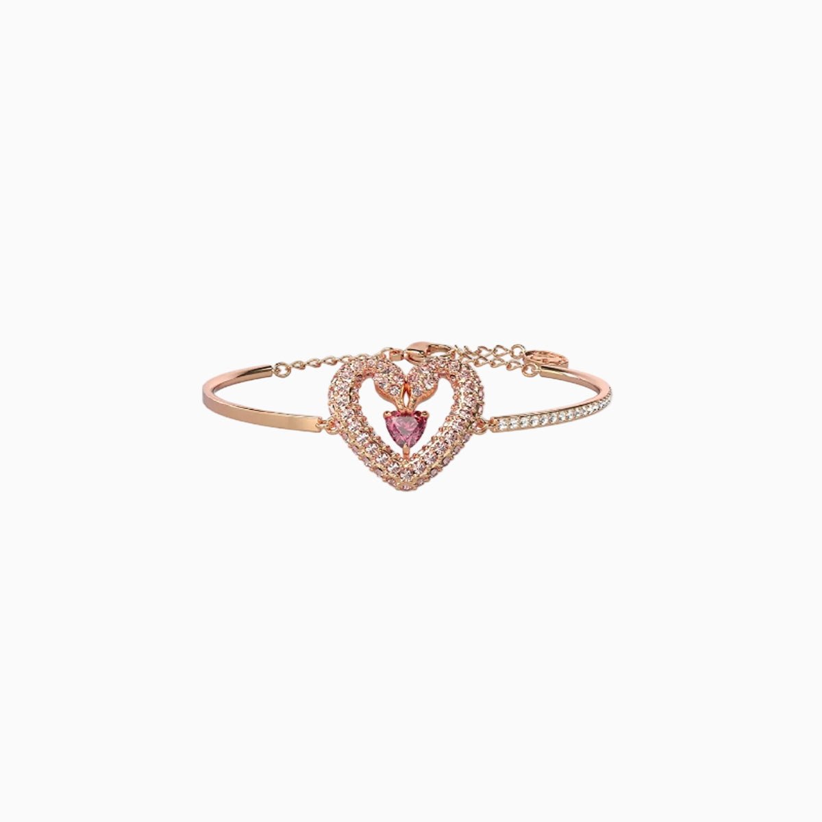 Sparking Heart Bangle
